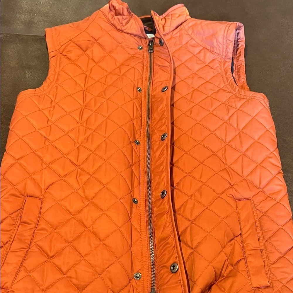 Class Club Orange Quilted Vest for boys - Picture 5 of 9